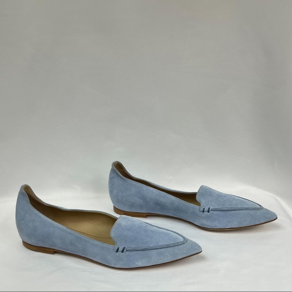 M. Gemi Stellato loafer in blue suede - Picture 4 of 7